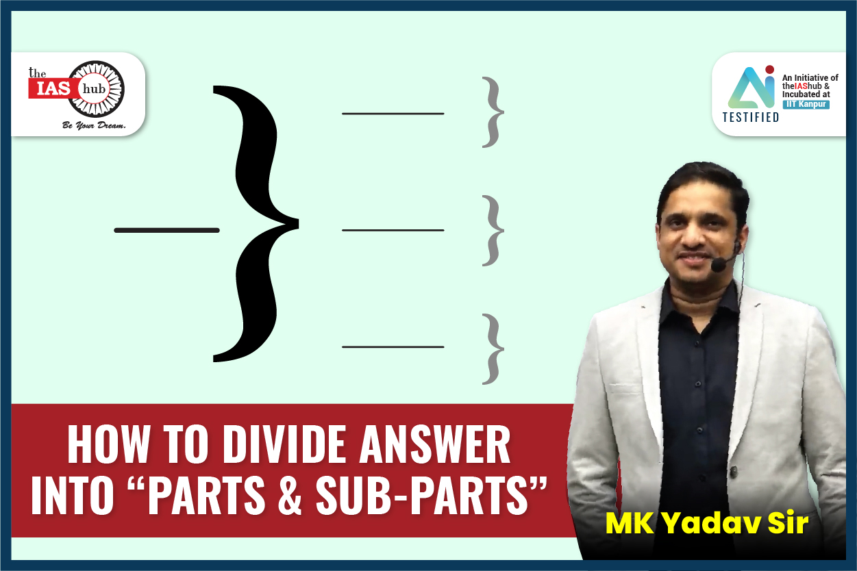 How to Divide Answer into Parts & Sub-Parts